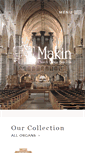 Mobile Screenshot of makinorgans.co.uk